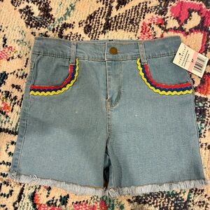 ANDY & EVAN Denim Shorts, size 6y